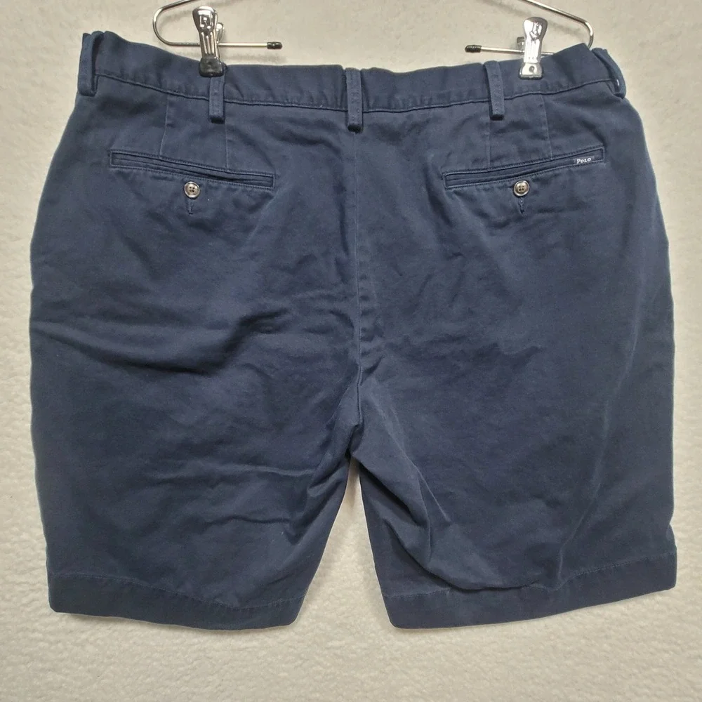 Polo Ralph Lauren Classic Fit Navy Blue Chino Shorts